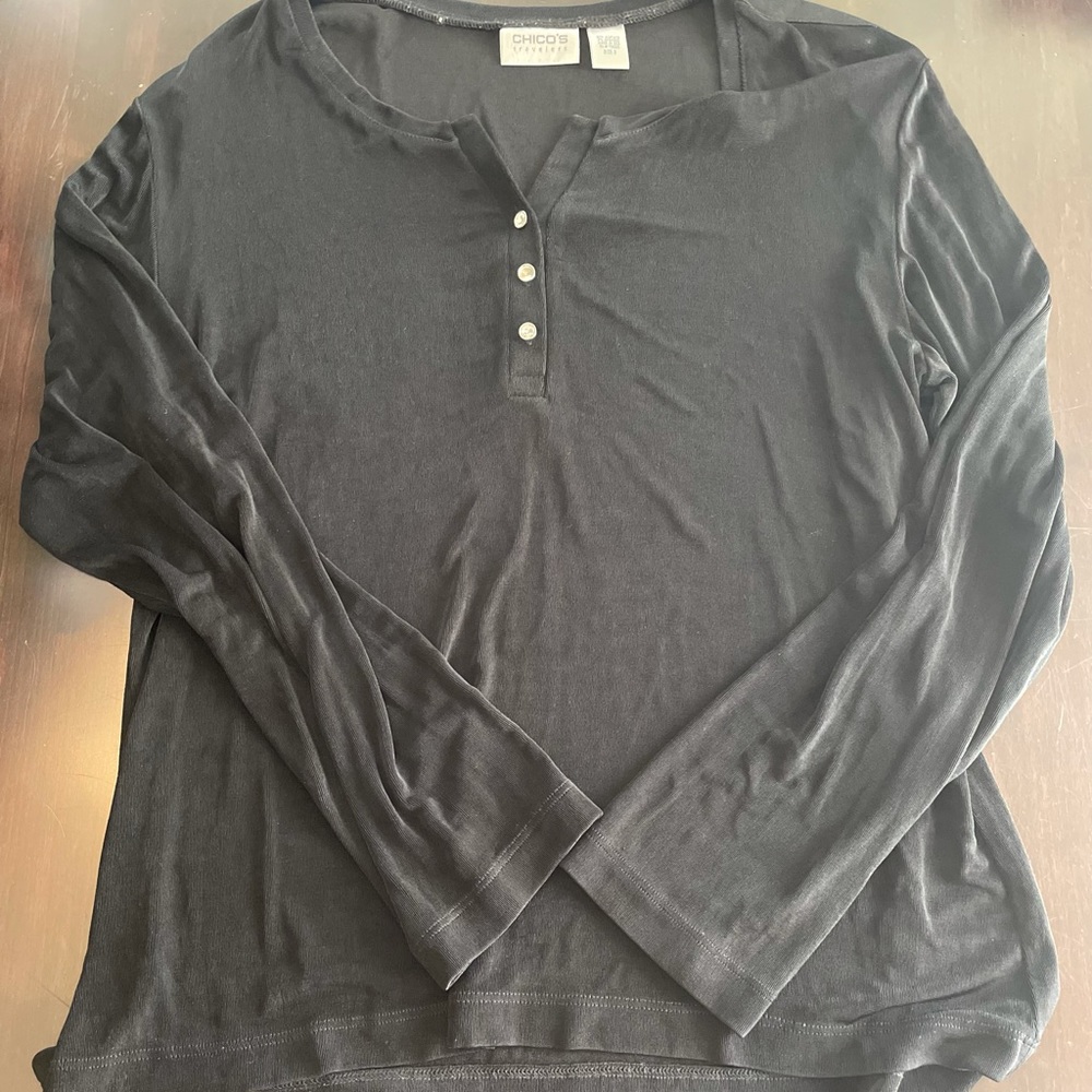 Chico’s (size 3) long sleeve top